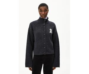 ICONIC Å RAMONAA BOUCLÉ | Strickjacke aus Bio-Woll Mix - mehrfarbig (L)