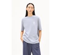 ARMEDANGELS ICONIC Å TARJAA - Damen Heavyweight T-Shirt aus Bio-Baumwoll Mix misty morning XS