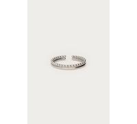 Iconic schmaler Ring mit Kugeln | My Jewellery One size Silberner Premium Edelstahl