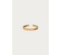 Iconic schmaler Ring mit Kugeln | My Jewellery One size Vergoldeter Premium Edelstahl