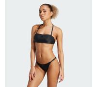Iconisea Ribbed Padded Bandeau Bikinioberteil Black 42