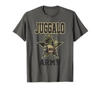 ICP Juggalo Army Hatchetman Camo Print Lettering Horrorcore T-Shirt