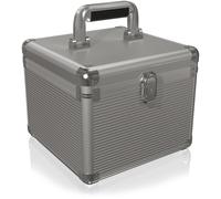 ICY BOX IB-AC628 Transportkoffer für 10x 3,5" silber