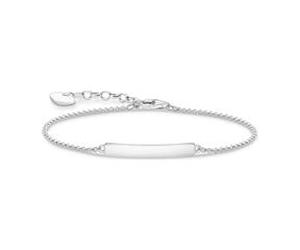 ID Armband für Damen aus Sterlingsilber, gravierbar