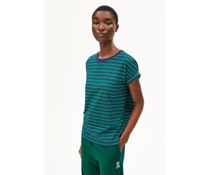 IDAARA GESTREIFTES T-SHIRT | 100% Bio-Baumwolle - mehrfarbig (XL)