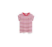 ARMEDANGELS IDAARA STRIPES Damen T-Shirt aus Bio-Baumwolle light oatmilk-mars red-dynamo blue L