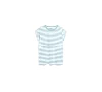 Armedangels Damen T-Shirt IDAARA STRIPE aus Bio-Baumwolle White-Foam S