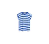 Armedangels - IDAARA STRIPE T-SHIRT white-dynamo blue - Gr. - XL