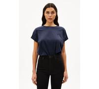 ARMEDANGELS Damen T-Shirt IDAARA 100% Bio-Baumwolle Dunkelblau Größe M
