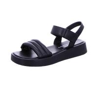 Idana Sandalen glatter Boden bis 50 für Damen, schwarz, Größe 40 EU