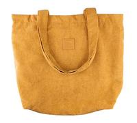 IDEA HOME Manhattan Cord Tasche, Cord-Shopper - Shopper Beutel mit Magnetverschluss und Schulterriemen