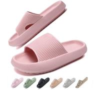 IDEINER Cozislides Original Wolkenschuhe Damen Schlappen Rosa Gr. 40/41