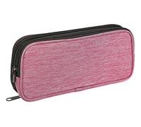 Idena 20039 - Stifte-Etui, Federtasche rechteckig, 2 Fächer, pink