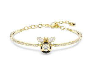 Idyllia Armreif, Verschiedene Schliffe, Biene, Mehrfarbig, 18K Goldbeschichtet OS