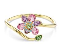 Idyllia Armreif, Verschiedene Schliffe, Blume, Mehrfarbig, Goldlegierungsschicht S