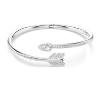 Idyllia Armreif, Verschiedene Schliffe, Pfeil, Weiß, Rhodiniert M