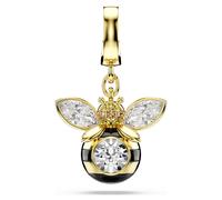 Idyllia Charm, Verschiedene Schliffe, Biene, Mehrfarbig, 18K Goldbeschichtet OS