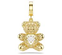 Idyllia Charm, Verschiedene Schliffe, Teddy, Goldfarben, 18K Goldbeschichtet OS