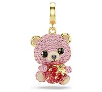 Idyllia Charm, Verschiedene Schliffe, Teddy, Rosa, 18K Goldbeschichtet OS