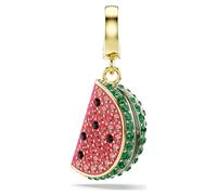 Idyllia Charm, Verschiedene Schliffe, Wassermelone, Mehrfarbig, 18K Goldbeschichtet OS