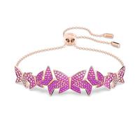 Idyllia Lilia Armband, Schmetterling, Rosa, Roségold-Legierungsschicht OS