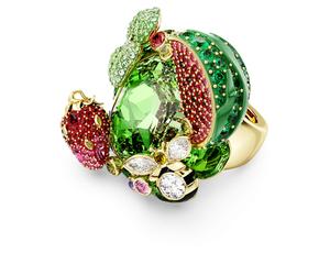 Idyllia Motivring, Mehrfarbig, Goldlegierungsschicht 55-60