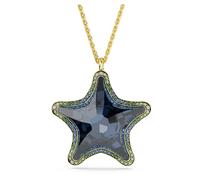 Idyllia SCS Anhänger, Seestern, Blau, 18K Goldbeschichtet OS