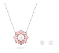 Idyllia Set, Verschiedene Schliffe, Sonne, Rosa, Rhodiniert OS
