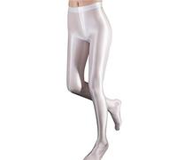 iEFiEL Topmodisch Damen glänzende Strumpfhose Blickdichte Silk Strumpfhosen Tanzstrumpfhose 70den Strümpfe Frauen Shaping Socken Öl Socken Shiny gr. M-XL Weiß XL