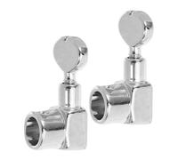 ifundom 2 Stück Metall Nadelklemmen für Singer Nähmaschinen Drehbarer Nadelhalter mit Griffschraube Ersatz Nähmaschinenzubehör für Heimwerker und Reparaturen