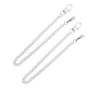 ifundom 2 Stück Taschenuhrketten aus Metall mit Karabinerhaken Robuste Taschenuhr und Hosenketten für Herrenweste Geldbörse und Alltag Vintage Zubehör für Steampunk Cosplay und Klassische