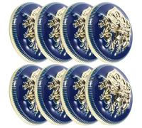 ifundom 20 Stück Kleine Vintage Metallknöpfe 20mm für Mäntel Jacken Uniformen Robuste Zierknöpfe aus Metall für Herren Selbstgemacht Kleidung