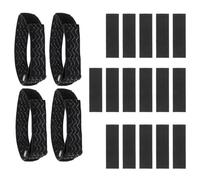 ifundom Antirutsch Stiefelriemen für Kniehohe Stiefel Elastische Befestigungsbänder mit Verstellbare Anti rutsch Gurte für Oberschenkelhohe Damenstiefel 2 Satz mit 8 Klebepads