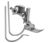 ifundom Offener Obertransportfuß für Industrienähmaschinen Kohlenstoffstahl mit Doppelführungsstange Gerader Quilt Nähfuß für Mehrlagige Stoffe Nähzubehör für Heimtextilien und Bekleidung