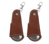 ifundom Schuhhelfer 2 Stück Faltbar aus Edelstahl mit Schlüsselanhänger Kompakter Kleiner Schuhlöffel für Männer und Senioren Vielseitig Einsetzbar für High Heels und Stiefel