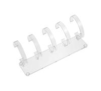 ifundom Transparenter und Einfach Zerlegbarer Uhrenhalter Uhrenständer mit Abnehmbarem C-ring Acryl und Multifachem Design Stabiler für Armbanduhren und Schmuck