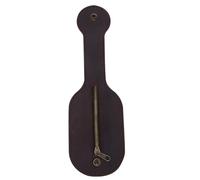 ifundom Vintage Ledergeldbörse Gürteltasche Münzbeutel mit Reißverschluss Klein Braun Hüfttasche für Reisen Pendler