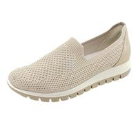 IGI&Co 1150033 Cream Platin Creme Damenschuhe sportlich lässig Slip on ohne Schnürsenkel Stoff, beige, 40 EU