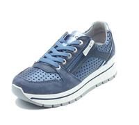 IGI&Co 1156000 Scam. Jeans Sneakers für Damen Leder Blau, denim, 41 EU