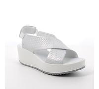 IGI&CO Damen D.candy Keilsandale, Silber/schwarz, 39 EU