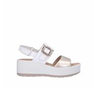 Igi&Co Damen D.clea Keilsandale, Weißes Platin, 39 EU