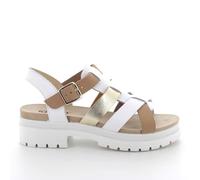 Igi&Co Damen D.saby Sandale mit Absatz, Weiß Beige, 38 EU