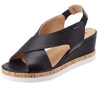 Igi&Co Damen Dao 71779 Keilsandale, Orange Schwarz, 38 EU