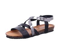 Igi&Co Damen Posy Sandale, Schwarzer Stahl, 37 EU