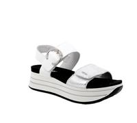 Igi&Co imac spa Damen D.skay Keilsandale, Silber Weiß, 37 EU