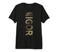 Igor Name Vorname Junge Mann Geburtstag Premium T-Shirt
