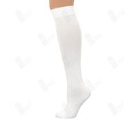 Ihle Diabetiker Damen Kniestrümpfe extra fein weiß 35-38