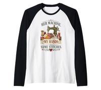 Ihre Maschine Meine Hände Nähen Gleiche Stiche Raglan