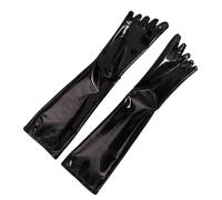 Ijksbehjf Fünf Zehen getrennte Socken aus elastischem Kunstleder für Damen, atmungsaktiv, Wet Look, glänzendes Finish, Nachtclub Strümpfe, glänzende formelle Freizeitsocken