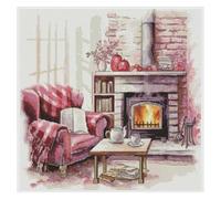 IJSDNVJNDX ScenicDIY Dekorationsset Von Dreamfounder - DIY-Stickerei auf Aida 14ct oder 11ct Canvas B